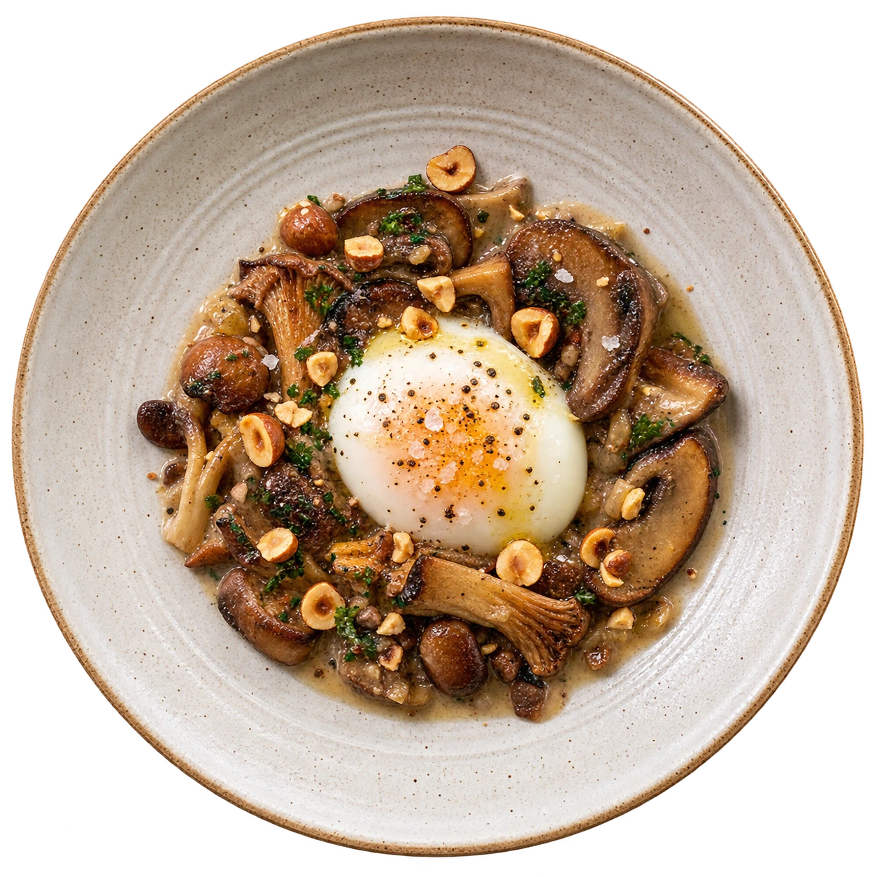 oeuf parfait champignons bruns oeuf parfait champignons bruns