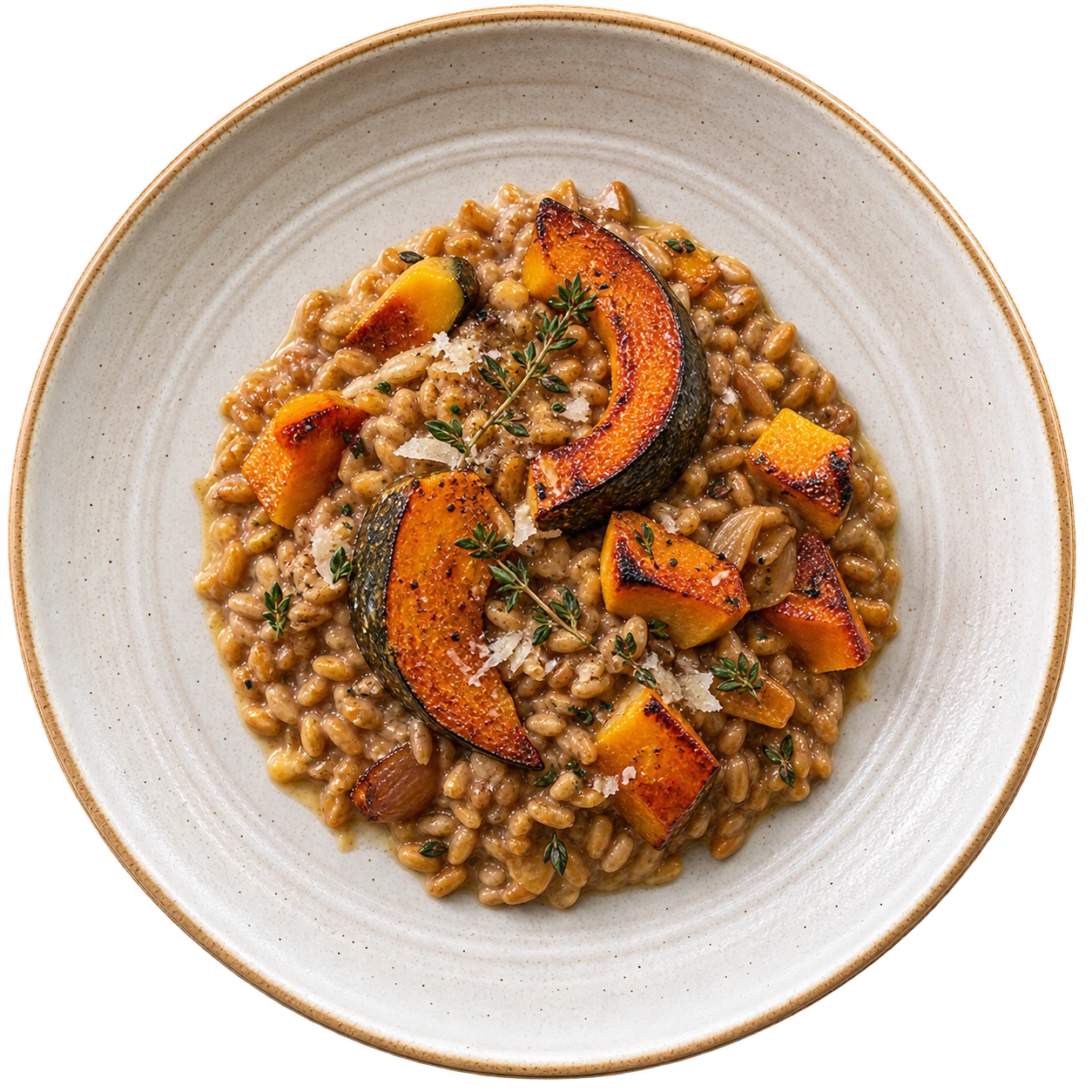 risotto petit epeautre courge rotie risotto petit epeautre courge rotie